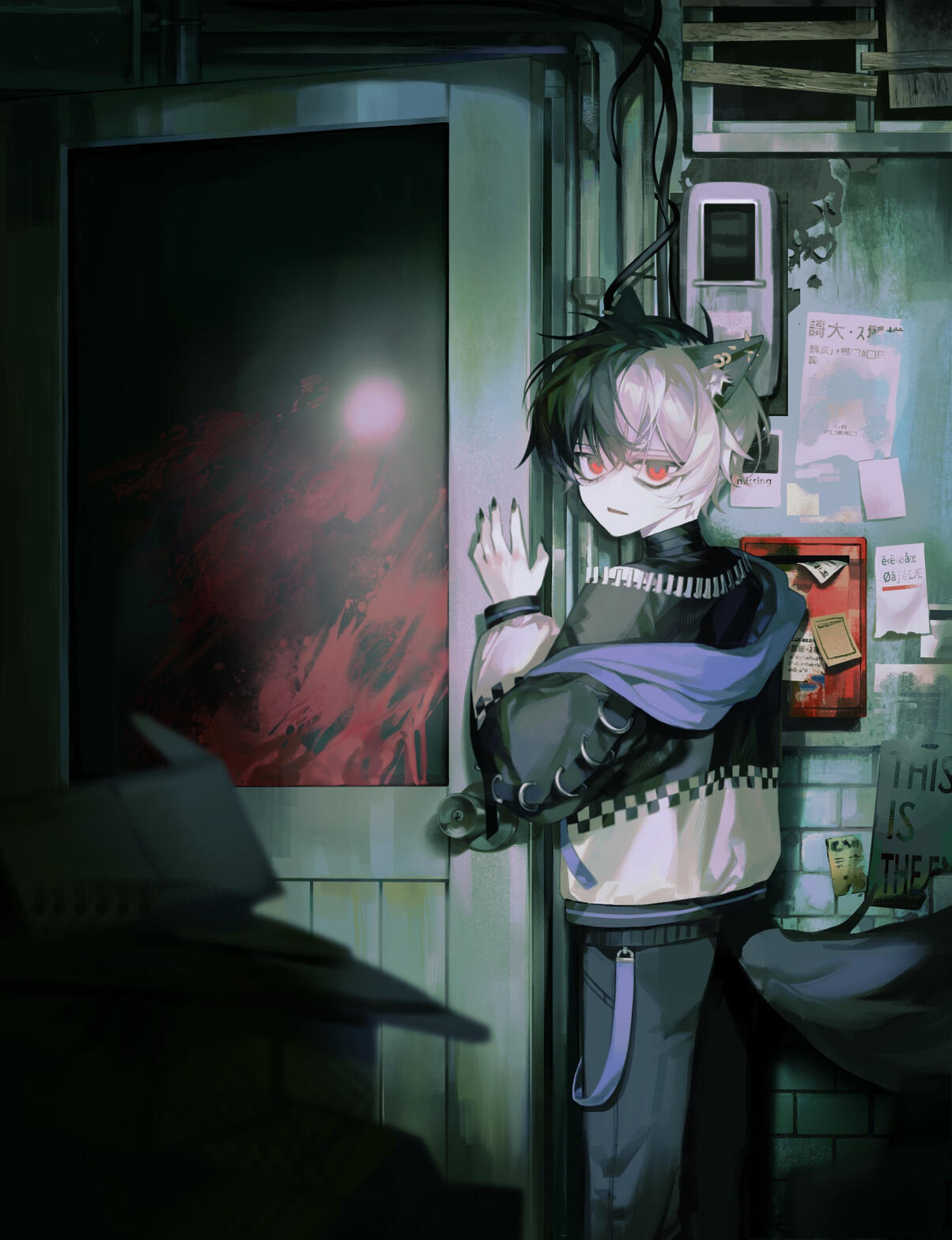 繪:黒田 短外套長褲版